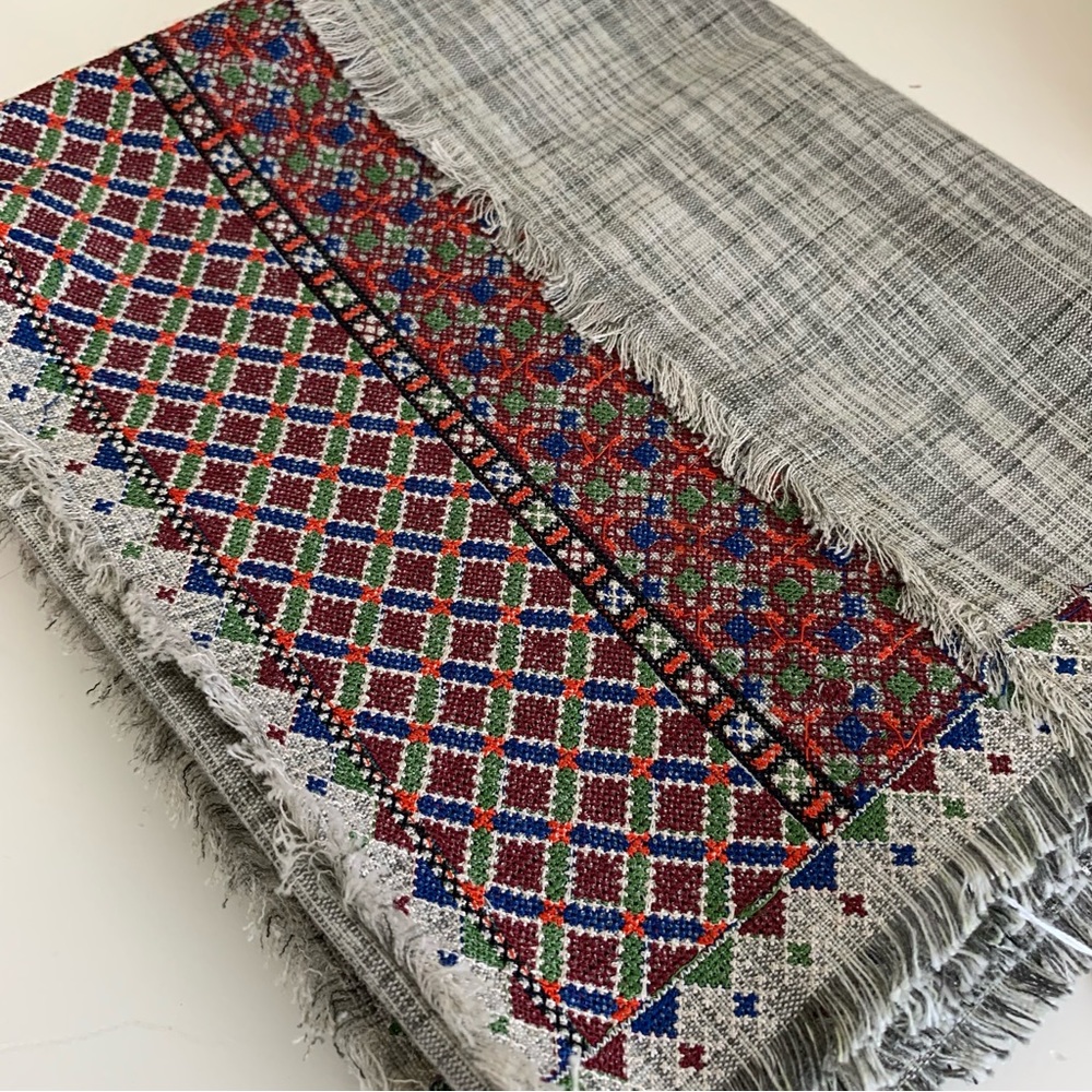 Madewell Arabesque Cotton Scarf NWT
